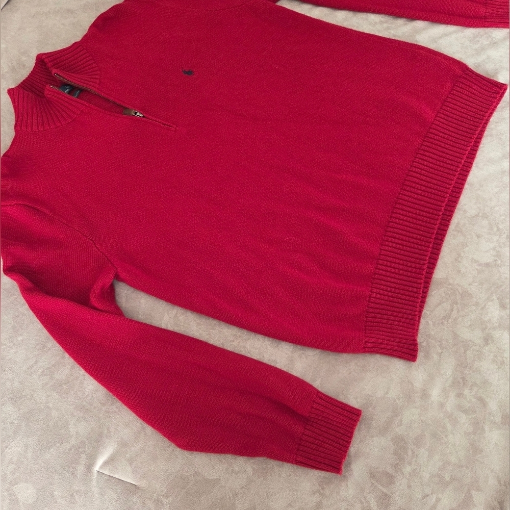 Men's Polo by Ralph Lauren Red Sweater - Picture 10 of 10